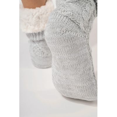 Calcetines con forro borreguito antideslizantes