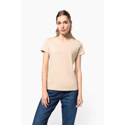 Camiseta manga corta mujer algodón