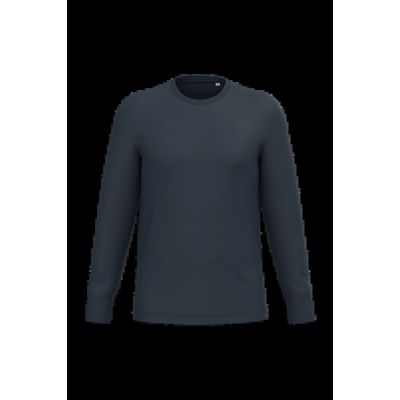 Camiseta orgánica manga larga unisex Navy Blue Xs