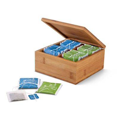 Caja de Té Magnético con 40 Bolsitas Natural