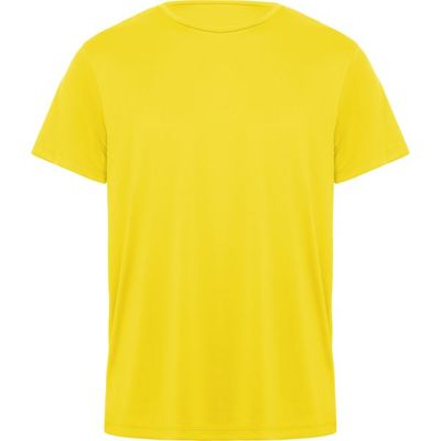 Camiseta Transpirable Manga Corta Amarillo Xl