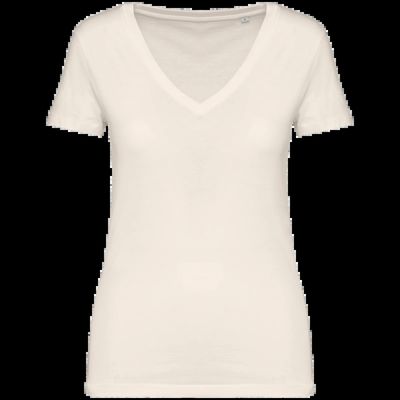Camiseta algodón orgánico mujer Ivory Xs