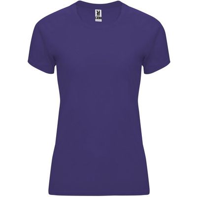 Camiseta Mujer Control Dry Entallada Morado L