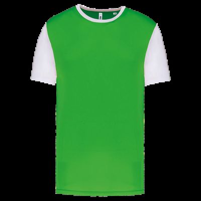 Camiseta bicolor infantil Green / White 4/6 Ans