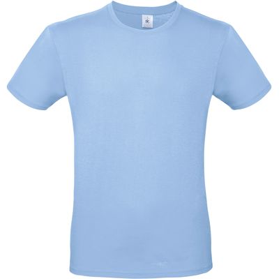 Camiseta hombre 100% algodón preencogido Sky Blue M