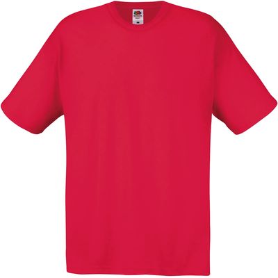 Camiseta algodón cuello redondo Red Xl
