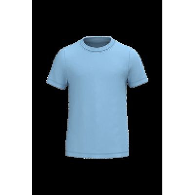 Camiseta Colores lisos 100% algodón Sky Blue 4/6 Ans
