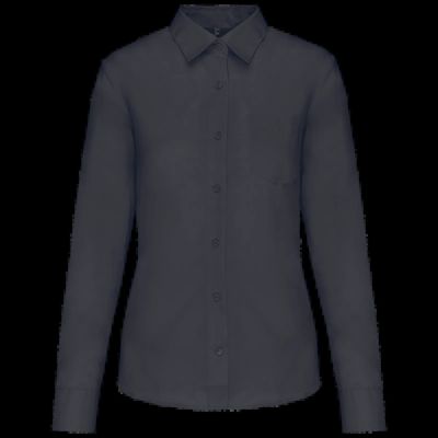 Camisa popelina polialgodón mujer Zinc S