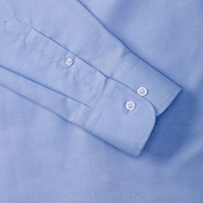 Camisa oxford Corte entallado de manga larga
