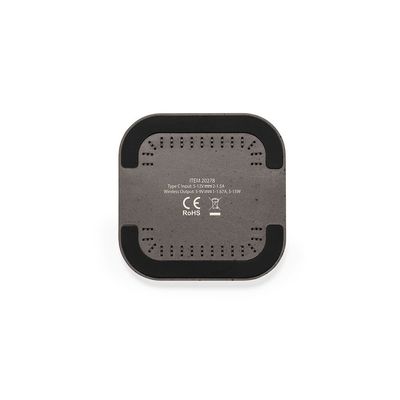 Cargador Qi 15W Antideslizante