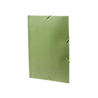 Carpeta para folios de caña de trigo