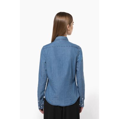 Camisa Denim algodón para mujer