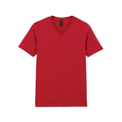 Camiseta cuello de pico Cherry Red 3Xl