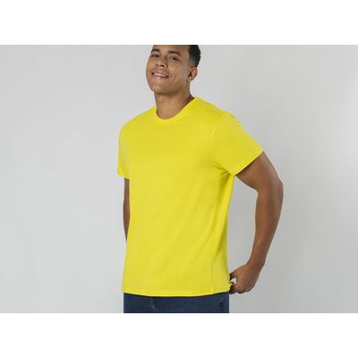 Camiseta unisex de algodón cuello redondo