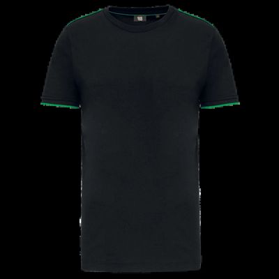 Camiseta ropa laboral Black / Kelly Green S