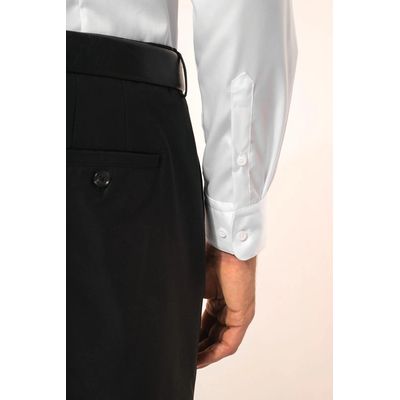 Camisa sarga manga larga