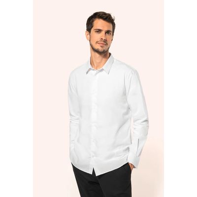 Camisa Tejido de popelina hombre
