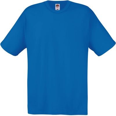Camiseta algodón cuello redondo Royal Blue Xxl