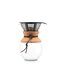 Cafetera 1L Vidrio Filtro Inox Natural