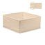 Caja Grande Algodón 28x28x13 Beig