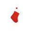 Calcetin bota de navidad Rojo