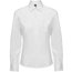 Camisa Mujer Entallada con Bolsillo Blanco S