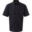 Camisa Oxford DE manga corta hombre Black S