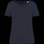 Camiseta ajustada algodón orgánico mujer Washed Coal Grey XS