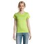 Camiseta Mujer Algodón Semi-Peinado Apple Green L