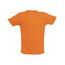 Camiseta técnica adulto transpirable en vivos y variados colores Naranja S