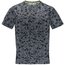 Camiseta Técnica Estampada PIXEL NEGRO S