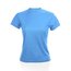Camiseta técnica mujer transpirable en varios colores Azul Claro L