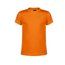 Camiseta técnica niño/niña variedad de colores con diseño en espalda y mangas Naranja 4-5