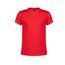 Camiseta técnica niño/niña variedad de colores con diseño en espalda y mangas Rojo 10-12