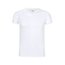 Camiseta V-Neck Blanca Adulto Bla S