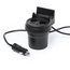 Cargador USB Mechero Coche y Soporte Neg