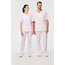 Casaca pijama unisex White Xs