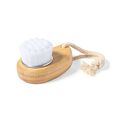 Cepillo Facial de Madera y Fibras Exfoliantes
