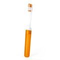 Cepillo de dientes bicolor plegable Naranja Talla Única Adulto