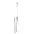 Cepillo de dientes bicolor plegable