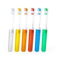 Cepillo de dientes bicolor plegable