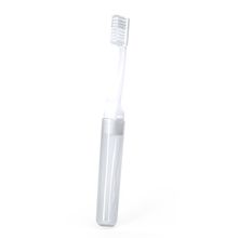 Cepillo de dientes bicolor plegable Blanco