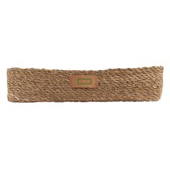 Cesta bandeja con etiqueta para marcar | Frontal | 25 x 12