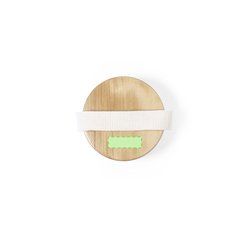 Cepillo Masaje Exfoliante Madera | En la parte inferior | 45 x 15
