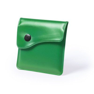 Cenicero de bolsillo con interior en aluminio ignífugo Verde