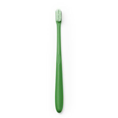 Cepillo de dientes cerdas suaves Verde Helecho Talla Única Adulto