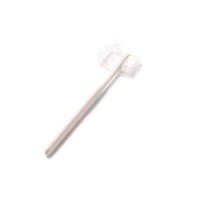Cepillo de dientes en fibra de trigo y nylon