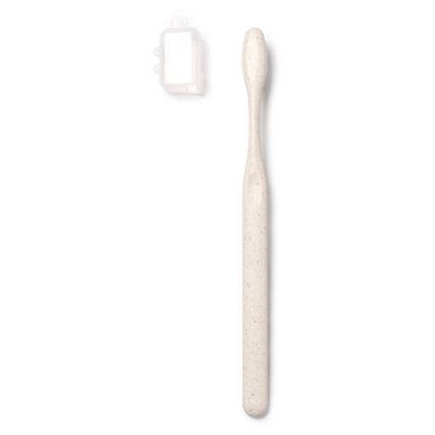 Cepillo de dientes en fibra de trigo y nylon