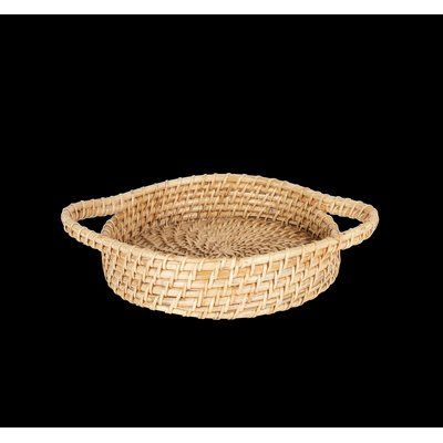 Cesta Circular de Ratán Tejida 3 Tamaños Rattan L