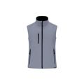 Chaleco Soft Shell RPET impermeable Gri L